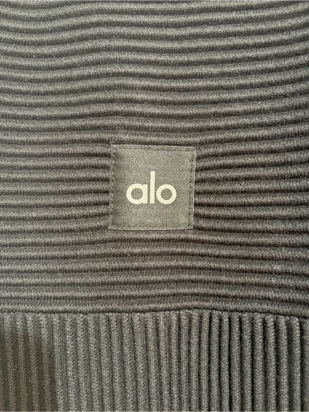 ALO Yoga Denim Knit Mini Dress - Picture 8 of 9